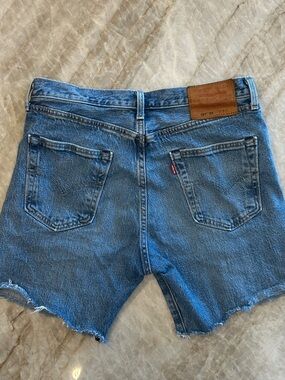Levi's 501 '93 Jean Shorts Button Fly Frayed Hem Size 31 EUC